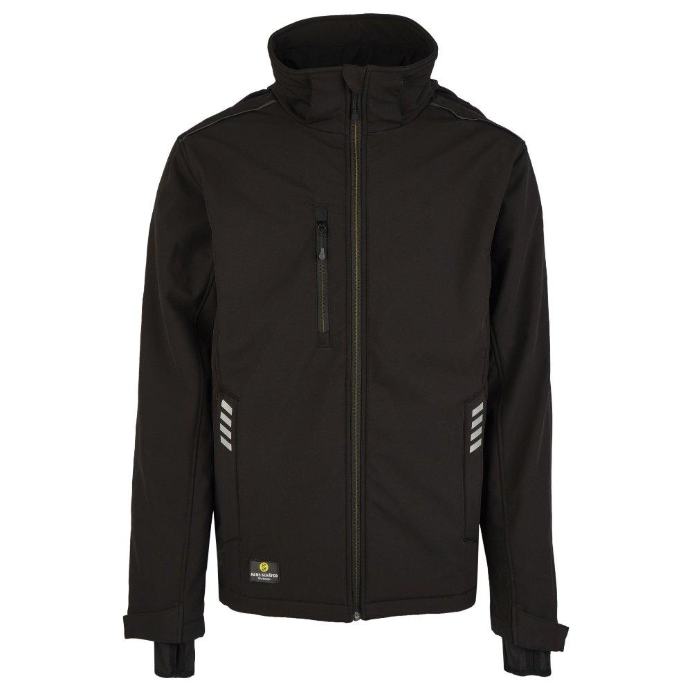 SMART Wintersoftshell-Jacke - Schwarz - Gr: S