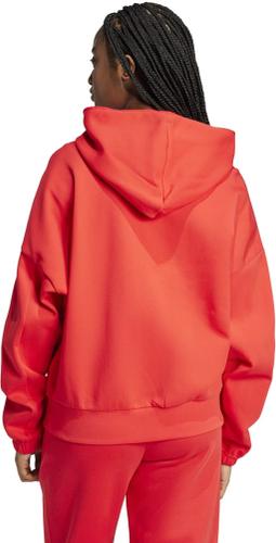 ADIDAS Damen Kapuzensweat Future Icons Small Logo Full-Zip XS in Rot