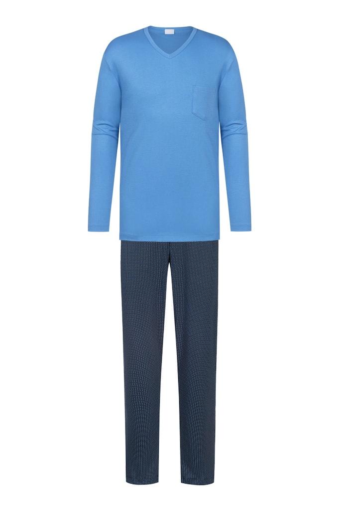 Anzug lang Blau XXL