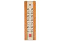 Zimmer-Thermometer Eiche
