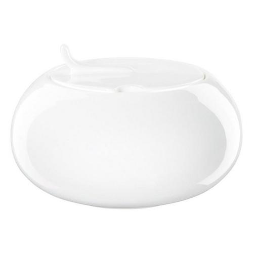 ASA SELECTION Zuckerdose »à table Fine Bone China Warmes Weiß 150 ml«, Porzellan, (1-tlg)