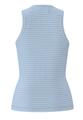 SLFANNA O-NECK STRIPED TANK TOP NOOS XS Slim Fit - Cashmere Blue