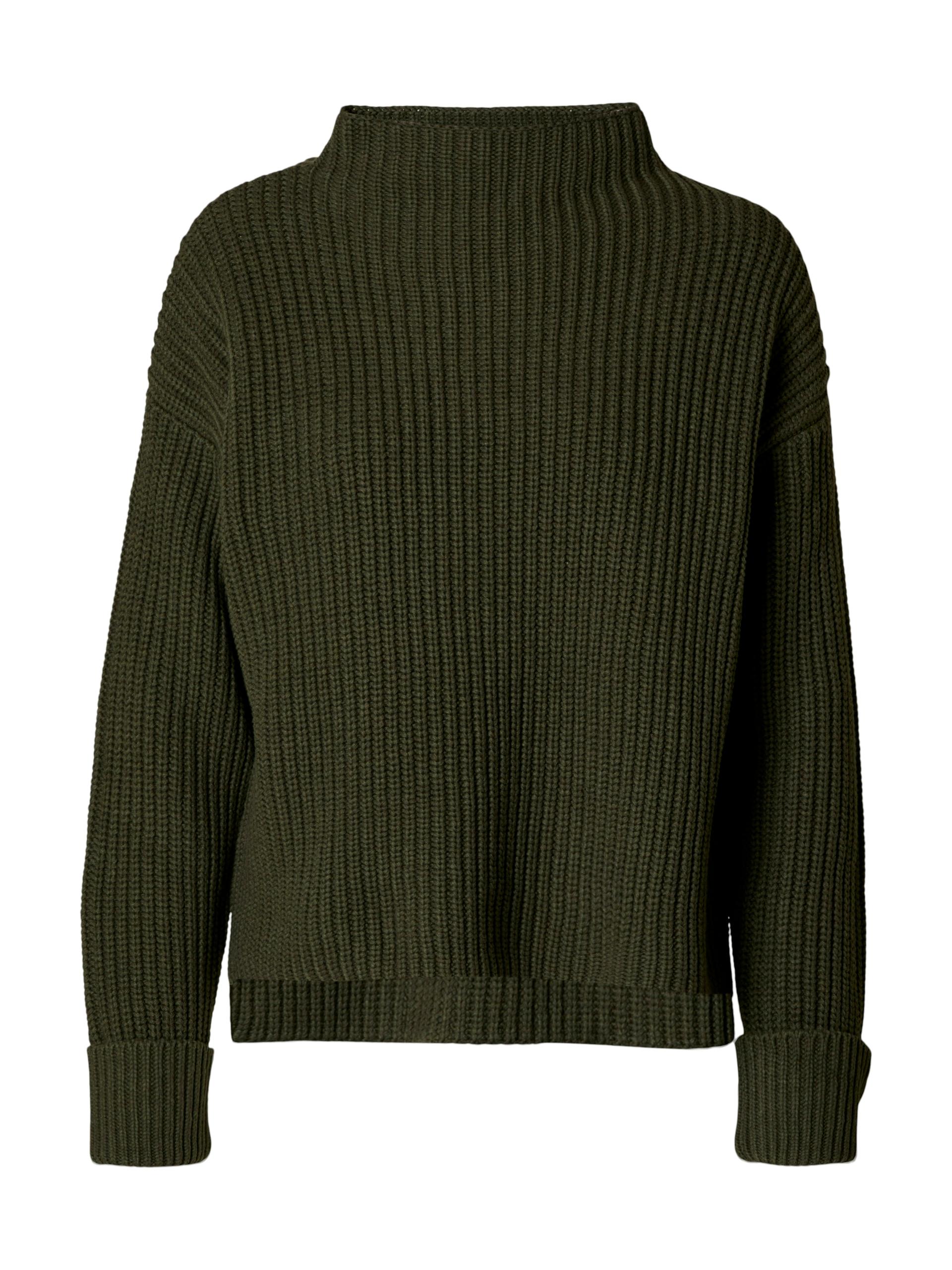 SLFSELMA SUS LS KNIT PULLOVER NOOS S Locker geschnitten - Deep Depths