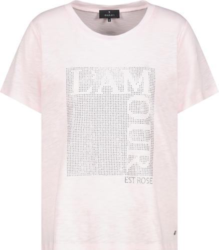 T-Shirt mit Strasssteinen 44 - French Rose