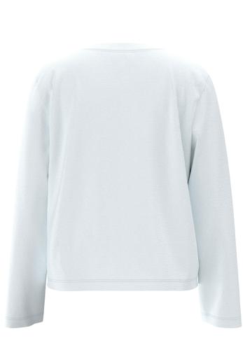 SLFESSENTIAL LS BOXY TEE NOOS L Box Fit - Bright White
