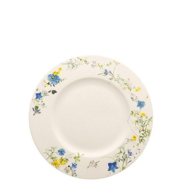Rosenthal Frühstücksteller »Brillance Fleurs des Alpes Frühstücksteller 23 cm Fahne«, (1 Stück)