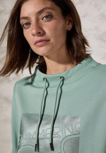 Shirt mit Print L - Glaced Salvia Green