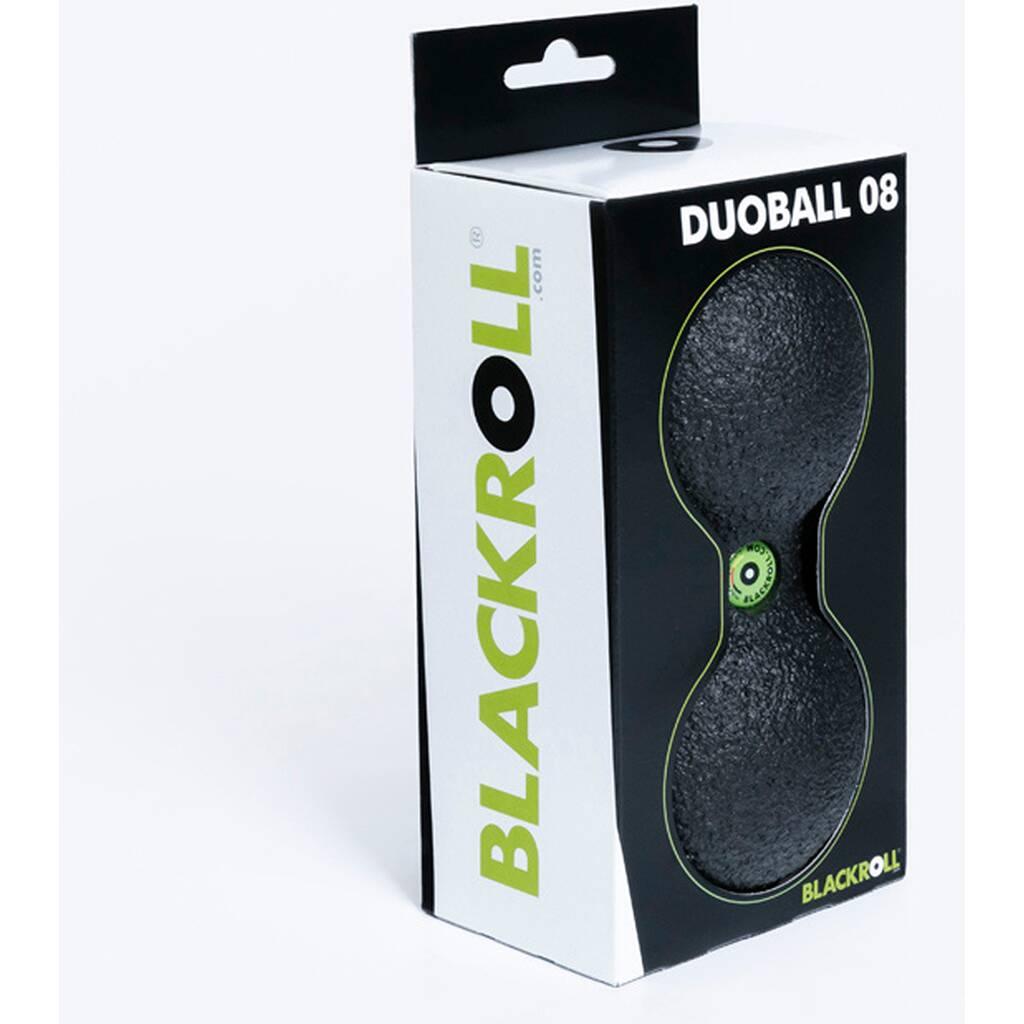 BLACKROLL Faszienball DuoBall 8cm 8 in Schwarz