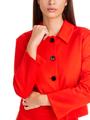 Kurze Jacke mit Kentkragen 44 - Flame Red