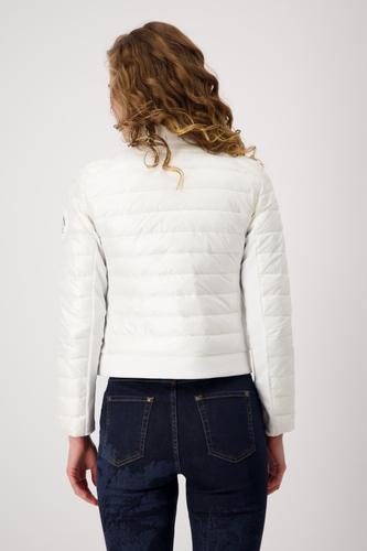 Steppjacke mit Neopren 38 - Off-white