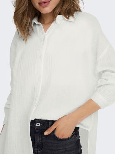 ONLTHYRA OVERSIZED SHIRT NOOS WVN Weiß M