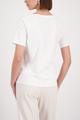T-Shirt mit Strasssteinen 46 - Off-white
