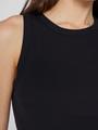 VISOLA S/L TANK TOP - NOOS S Slim Fit - Black Beauty