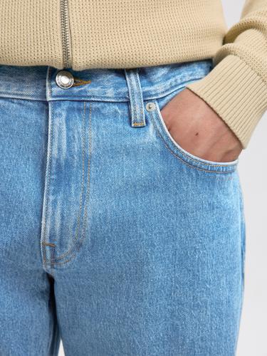 SLH196-STRAIGHT BEN KORI JEANS NOOS 36/32 Gerade geschnitten - Light Blue Denim
