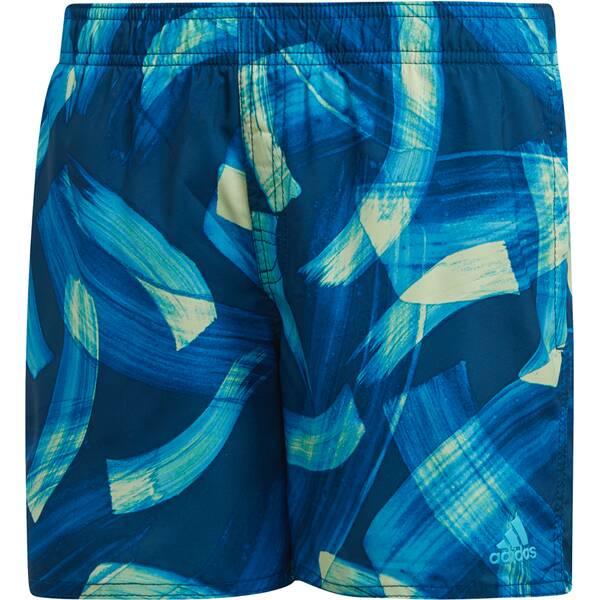 ADIDAS Kinder Parley Badeshorts 164 in Blau