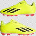 ADIDAS Kinder Fussball-Rasenschuhe X Crazyfast Club FxG 38 in Gelb