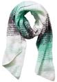 Gestreifter Schal A - Aventurine Green