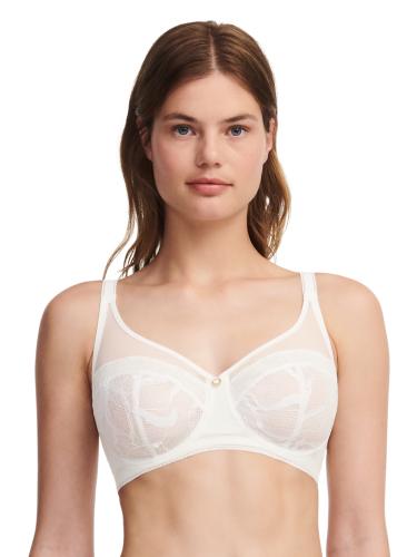 TRUE LACE Sehr bedeckender Bügel-BH 75 C - Milk