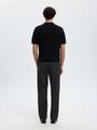 SLH175-SLIM MILES BRUSHED PANT W NOOS 32/34 Slim Fit - Dark Grey
