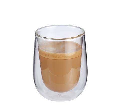 Milchkaffee-Glas 'Verona' 2er Set