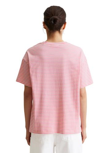 Streifen-T-Shirt relaxed XL Relaxed Fit - Medium Pink_multi_01