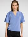 SLFTENNY SS V-NECK TOP NOOS Blau XS