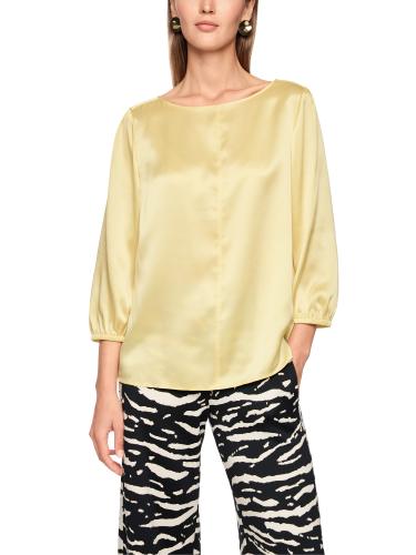 Feminine Bluse in reiner Seide 42 - Flan