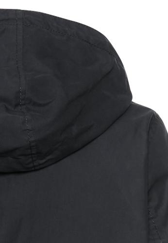 Feldjacke mit Cordkragen Blau 44