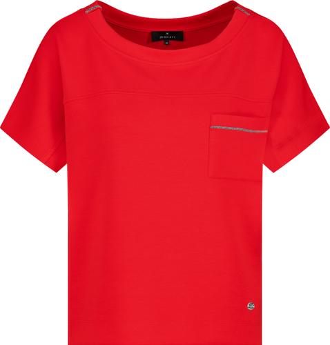Sweatshirt mit Brusttasche 38 - Red