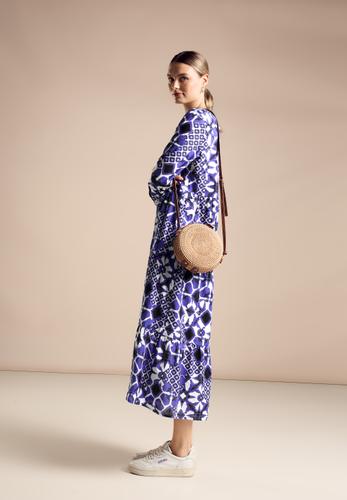 Tunika Kleid mit Print 38 - Violet Blue