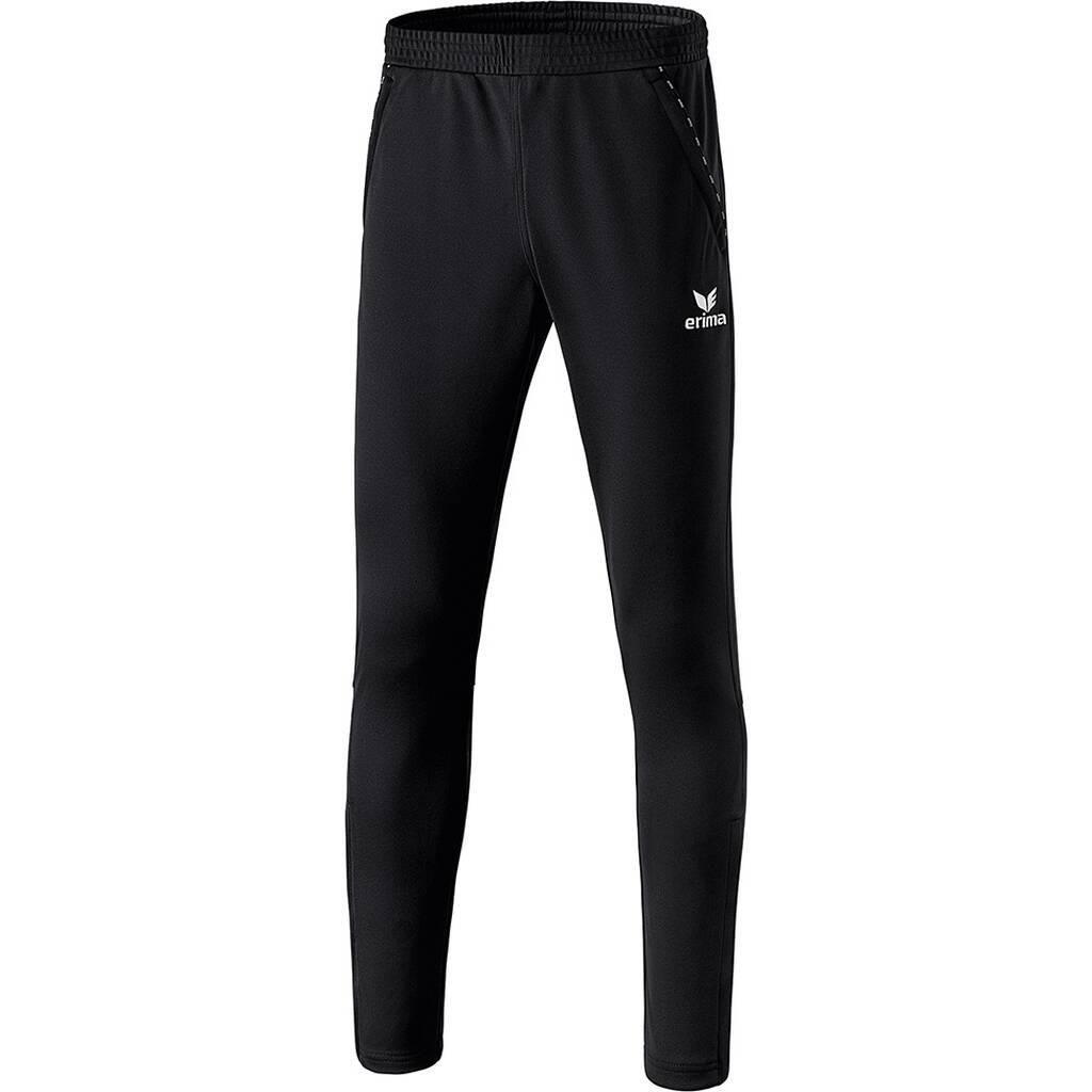 ERIMA Kinder Trainingshose mit Wadeneinsatz 2.0 Schwarz 140