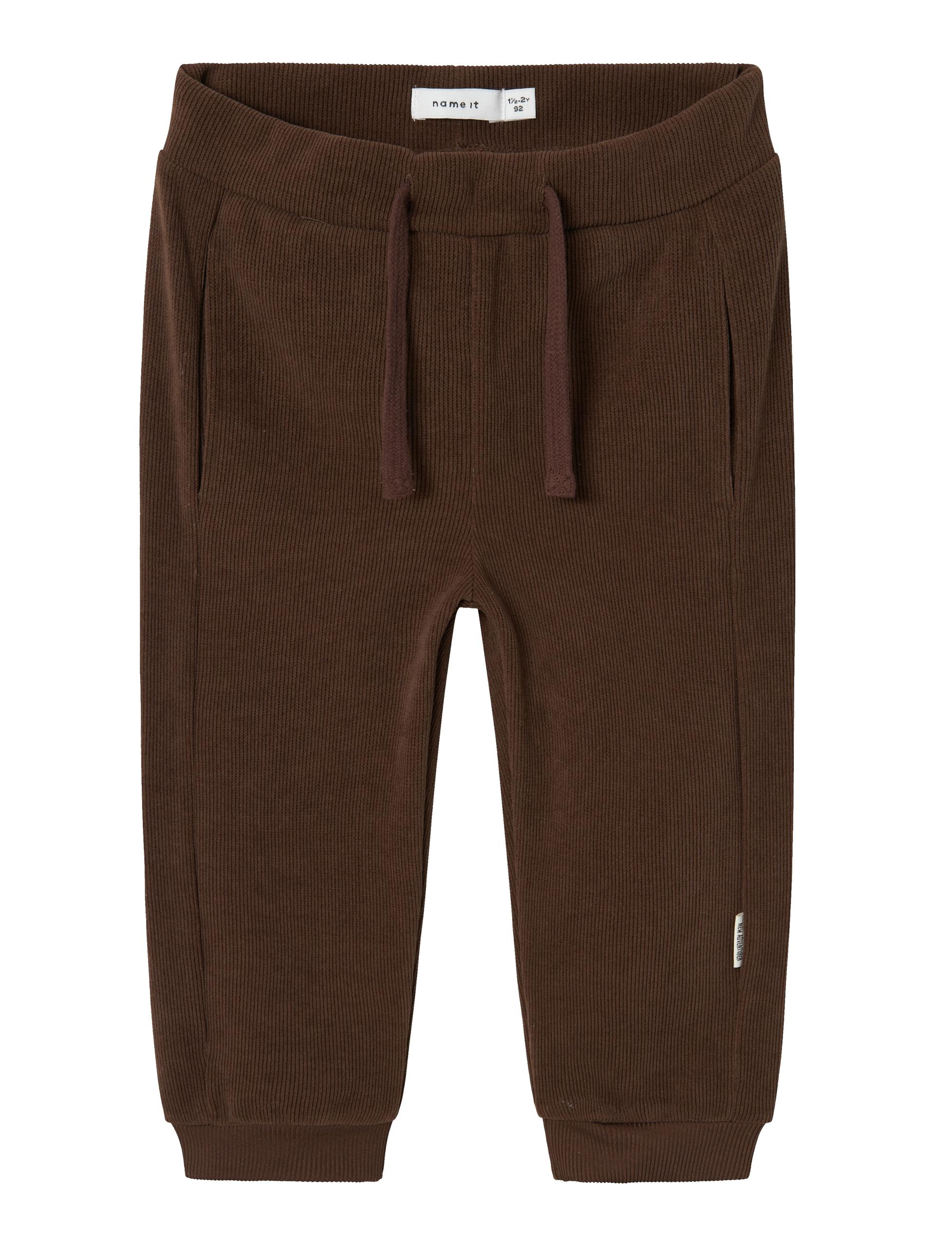 NMMROB NREG SWEAT PANT BRU 110 Normal geschnitten - Bracken