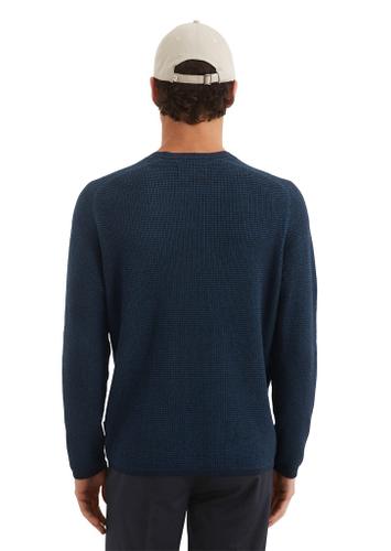 Pullover regular Blau M