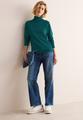 Basic Rollkragen-Pullover XL - Petrol Green