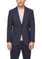 Indoor-Sakko 40 Slim Fit - Blau