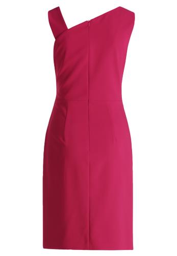 Cocktailkleid 42 Figurbetont - Dark Raspberry