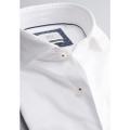 Soft Luxury Shirt Twill Langarm 44/Langarm - 67cm SLIM FIT - Weiß