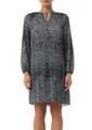 Kleid 36 - Schwarz|grau
