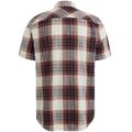 Ctn Slub Herringbone Check Esben Rosa XXL