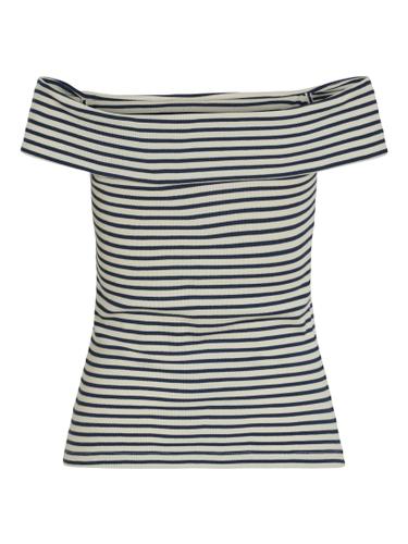 VISALJA OFF SHOULDER TOP M Normal geschnitten - Cloud Dancer
