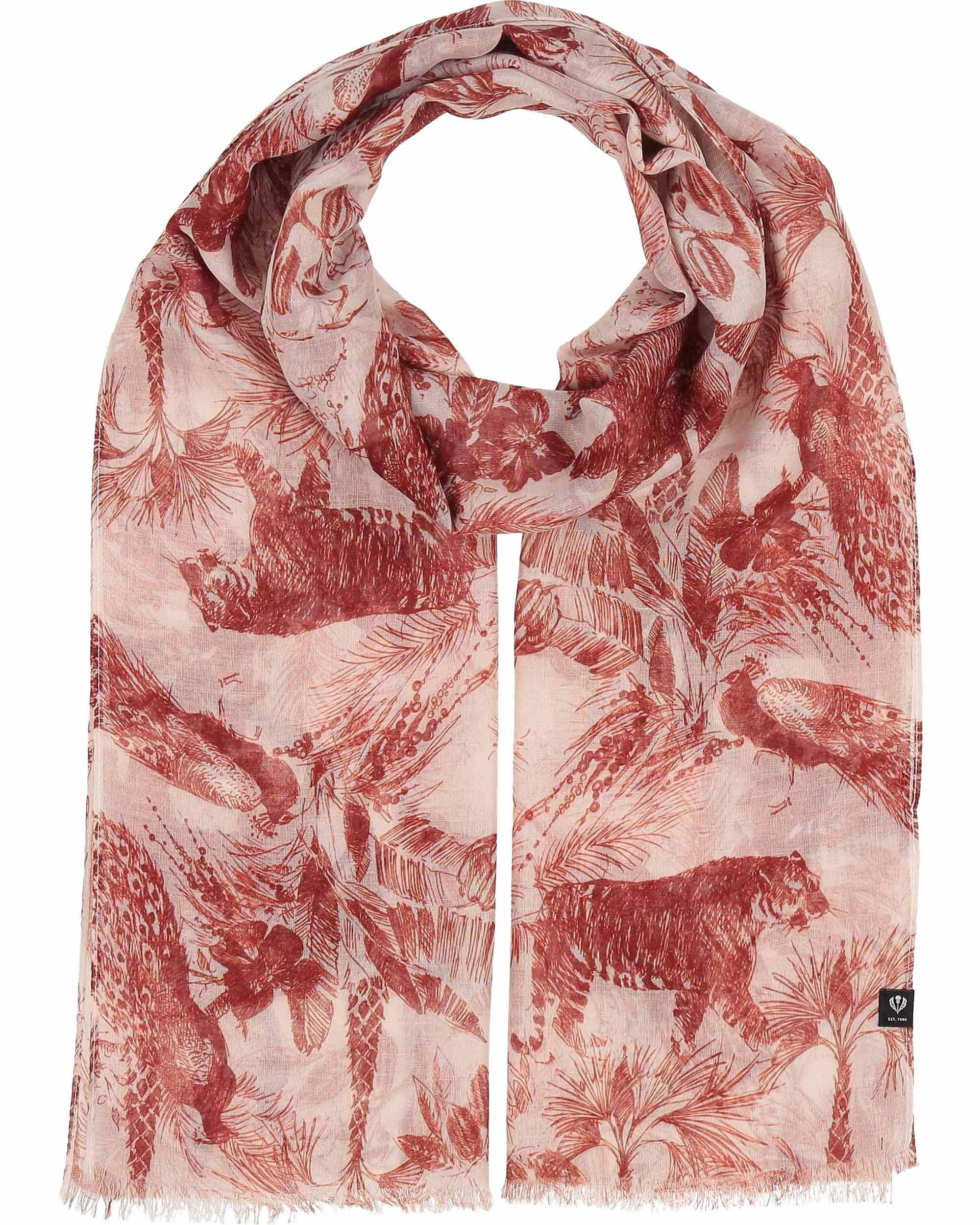 Schal Sustainability Edition - Stola mit wilden Tieren OS - Tiger's Eye
