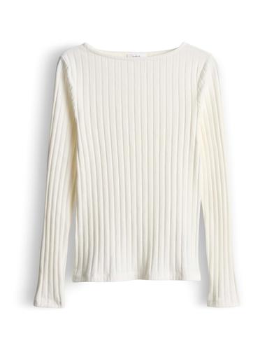 Langarmshirt "Sovke" - Weiß / 40
