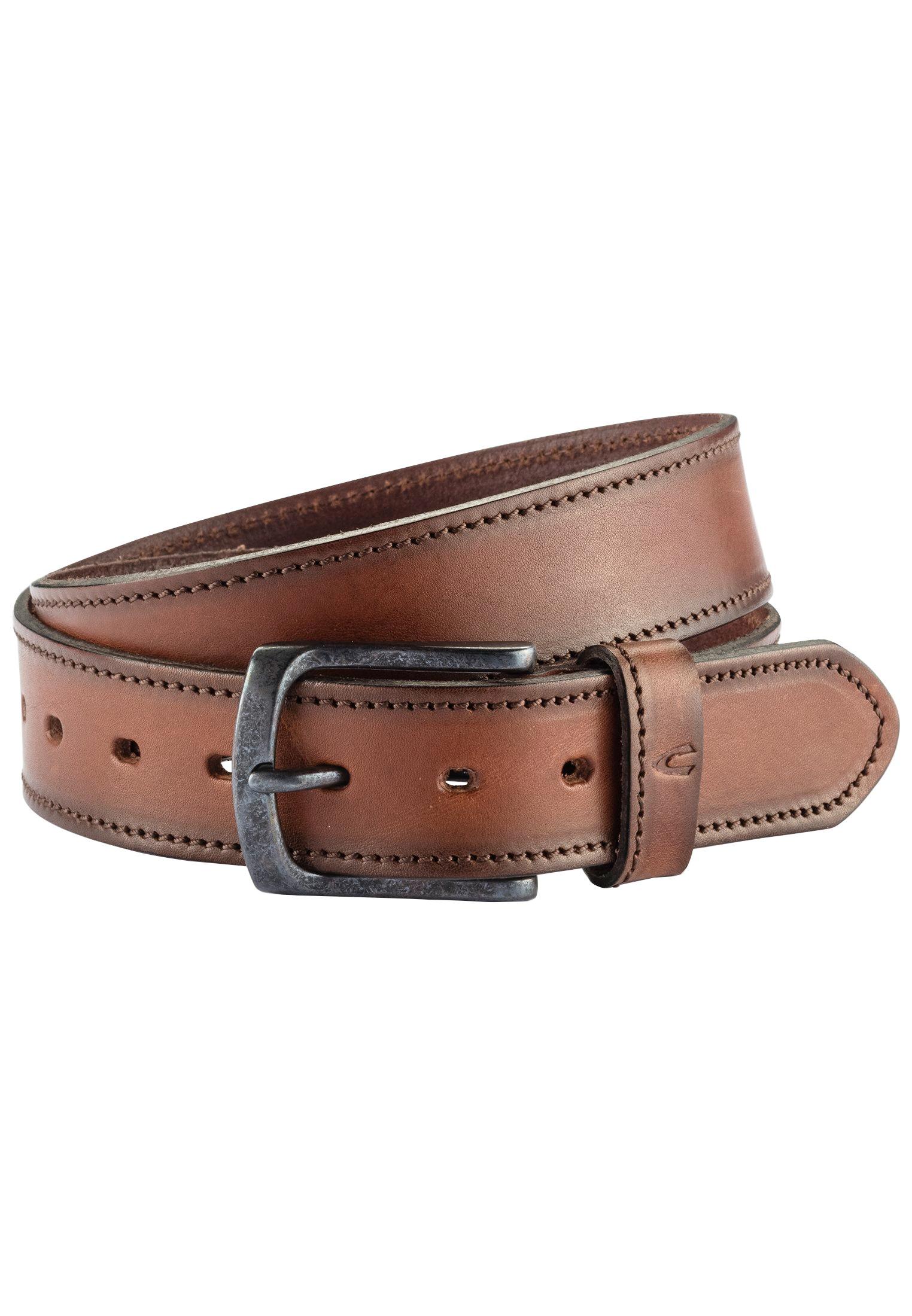 Gürtel aus hochwertigem Leder Braun L