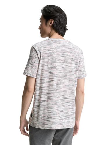 T-Shirt mit Muster XL Regular Fit - Blush Pink Multicolor Inject