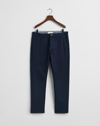 Slim Fit Chinohose Blau 30/30