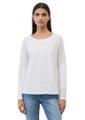 Longsleeve regular Weiß S