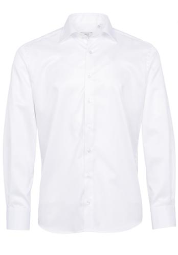 Luxury Shirt Twill Langarm 41/Langarm - 65cm MODERN FIT - Weiß