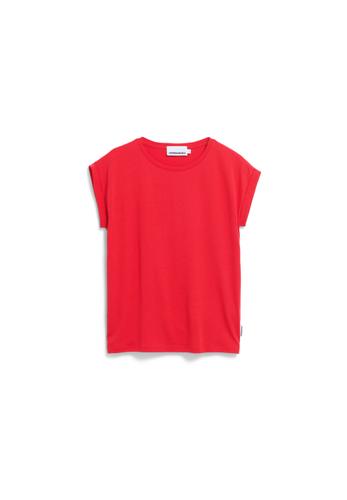JILAANA T-SHIRT S Regular Fit - Mars Red