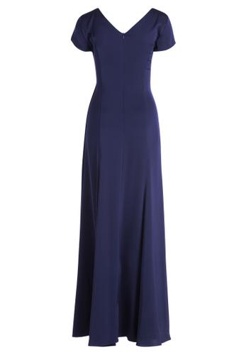 Abendkleid 42 Leicht tailliert - Dunkelblau