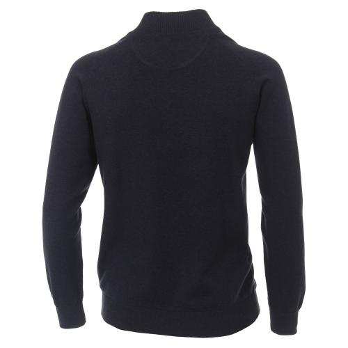 Strickjacke uni 004450 XL Basic Knitwear - Blau